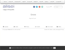 Tablet Screenshot of alisei.net